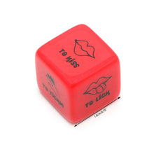 Load image into Gallery viewer, 2 PCS Creative English Fun Dice Bar Family Party Game Tools