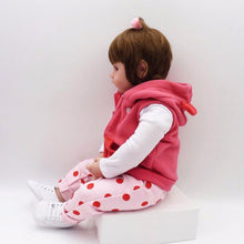 Load image into Gallery viewer, NPK Adorable Lifelike Silicone Baby Girl Doll