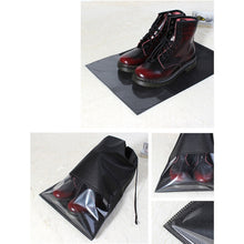 Load image into Gallery viewer, 10 PCS Waterproof Shoes Storage Bag Pouch Portable Travel Organizer Drawstring Bag Cover Non-Woven Organizer, 32x44cm, 27x36cm