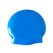 Load image into Gallery viewer, Glossy Seamless Pure Silicone High Elasticity Professional Swimming Cap, Glossy Seamless (Blue), Glossy Seamless (White), Glossy Seamless (Red), Glossy Seamless (Purple), Glossy Seamless (Yellow)