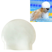 Load image into Gallery viewer, Glossy Seamless Pure Silicone High Elasticity Professional Swimming Cap