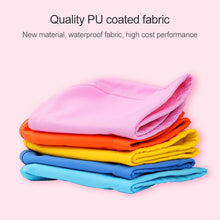 Load image into Gallery viewer, Children Cartoon Hippo Pattern PU Coated Waterproof Swimming Cap