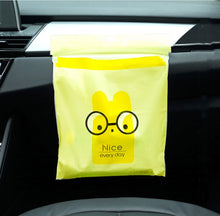 Load image into Gallery viewer, 15 PCS Creative Cute Car Garbage Bag Paste-type Cleaning Bag for Car Interior