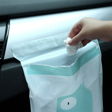 Load image into Gallery viewer, 15 PCS Creative Cute Car Garbage Bag Paste-type Cleaning Bag for Car Interior