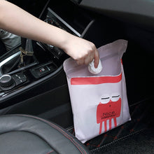 Load image into Gallery viewer, 15 PCS Creative Cute Car Garbage Bag Paste-type Cleaning Bag for Car Interior