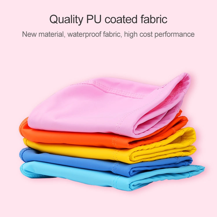 Children Waterproof Hair Care PU Coated Cartoon Pattern Swimming Cap