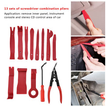 Load image into Gallery viewer, 13 PCS Car Audio Disassembly Modification Tool Interior Door Panel Disassembly Screwdriver Installation Soundproof Repair Tool, 13 In 1