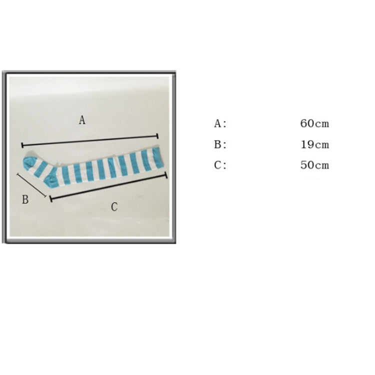 Children Color Striped Stockings Japanese Thigh Socks