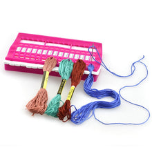 Load image into Gallery viewer, Cross Stitch Embroidery Special Tool 30 Hole Cable Arranger Threader Needle Box Pin Winder