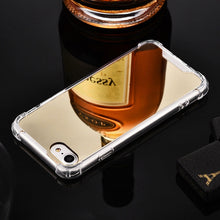 Load image into Gallery viewer, For iPhone XR Luxury Plating Mirror Acrylic TPU Case