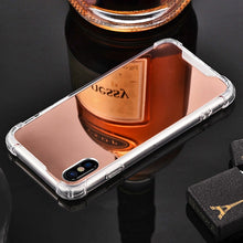 Load image into Gallery viewer, For iPhone XR Luxury Plating Mirror Acrylic TPU Case