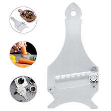 Load image into Gallery viewer, Fork-shaped Chocolate Planer Stainless Steel Truffle Slicer Cheese Grater, Cheese Slicer 6