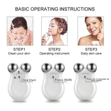 Load image into Gallery viewer, Household Micro-current Thin Face Beauty Instrument Lifting Law Line Wrinkle Firming Instrument