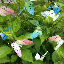 Load image into Gallery viewer, Solar Powered Butterfly Fiber Optic Fairy String Waterproof Christmas Outdoor Garden Holiday Lights, 4m 12LEDs, 5m 20LEDs