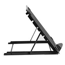 Load image into Gallery viewer, Portable Desktop Folding Cooling Metal Mesh Adjustable Ventilated Holder