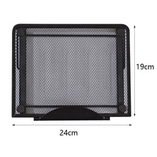 Load image into Gallery viewer, Portable Desktop Folding Cooling Metal Mesh Adjustable Ventilated Holder