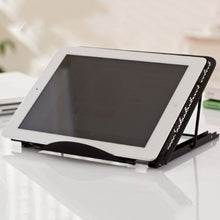Load image into Gallery viewer, Portable Desktop Folding Cooling Metal Mesh Adjustable Ventilated Holder