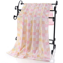 Load image into Gallery viewer, Double Gauze Cotton Bath Towel Adult Baby Water-absorbing Quick-drying Bath Towel