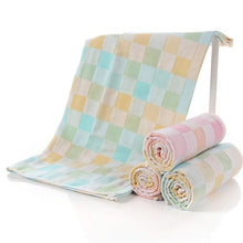Load image into Gallery viewer, Double Gauze Cotton Bath Towel Adult Baby Water-absorbing Quick-drying Bath Towel