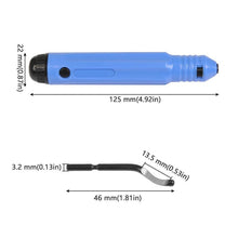Load image into Gallery viewer, NB1100 Hand Deburr Trimming Knife Scraper, Handle + 1 Cutter Head, 10 Cutter Heads, Handle +10 Cutter Heads