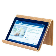 Load image into Gallery viewer, Bamboo Mobile Phone Tablet Lazy Desktop Stand