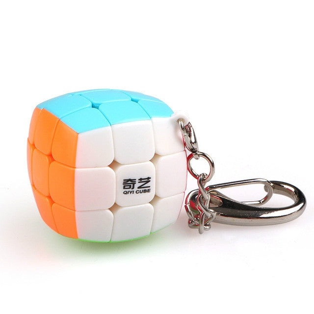 Mini Third-order Bright Six-color Cube Children Educational Toys