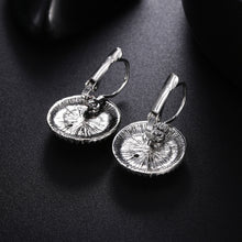 Load image into Gallery viewer, Boho Big Drop Earrings For Women Jewelry Carved Vintage Tibetan Silver Bohemian Long Earrings, Blue, Gray, Black, Purple
