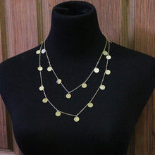 Load image into Gallery viewer, Women Fashion Wafer Long Necklace