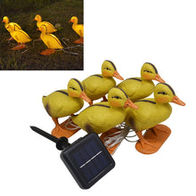 Load image into Gallery viewer, Solar Power Duck Outdoor Courtyard Decoration Lamp
