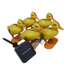 Load image into Gallery viewer, Solar Power Duck Outdoor Courtyard Decoration Lamp