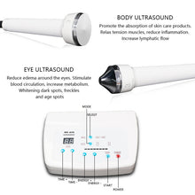 Load image into Gallery viewer, 2 PCS Professional Ultrasonic Ladies Skin Care Whitening Freckle Anti-aging Beauty Facial Machine