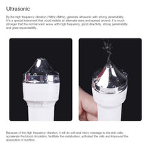 Load image into Gallery viewer, 2 PCS Professional Ultrasonic Ladies Skin Care Whitening Freckle Anti-aging Beauty Facial Machine