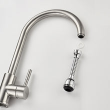 Load image into Gallery viewer, 360 Degree Rotate Kitchen Accessories Long Water Bubbler Filter Water Saving Aerator Nozzle Tap, Long Water Bubbler Filter