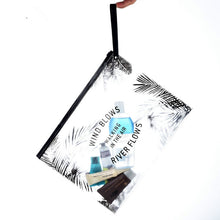 Load image into Gallery viewer, 5 PCS Fashion Travel Women Clear Transparent Cosmetic Bag Small Large PVC Necessary Makeup Bag Case Bath Wash Organizer Set