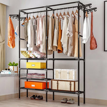 Load image into Gallery viewer, Bedroom Floor Simple Mobile Coat Rack Hanger