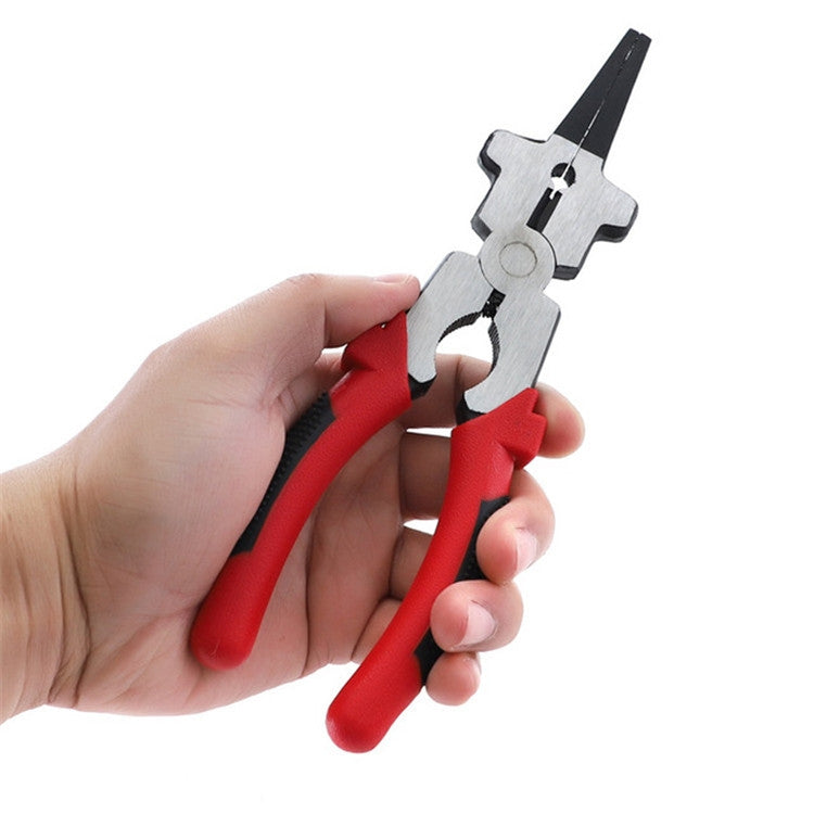 8 Inch Multi-function Welding Tongs Gas Shielded Welding Tongs Welding Labor-saving Special Circlip Pliers, 8 Inch