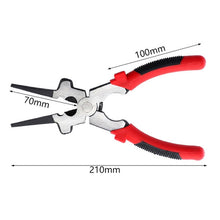 Load image into Gallery viewer, 8 Inch Multi-function Welding Tongs Gas Shielded Welding Tongs Welding Labor-saving Special Circlip Pliers, 8 Inch