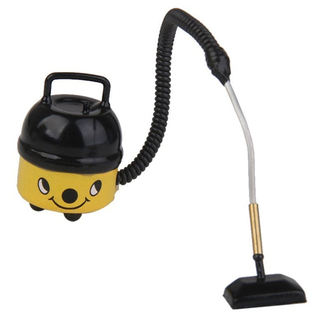 3 PCS Doll House Mini Vacuum Cleaner Model Miniature Accessories Children Educational Toys