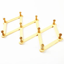 Load image into Gallery viewer, Solid Wooden Retractable Wall Hanging Folding Coat Rack Drying Rack, Coat Rack Drying Rack