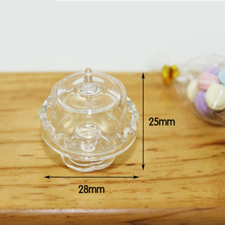 Doll House Mini Accessories Dessert Pot Pastry Board Children Kitchen Toy