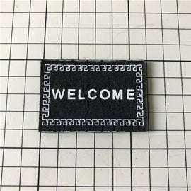 Handmade Simulation Doll House Accessories Welcome Pad Floor Mat Model