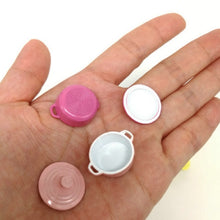 Load image into Gallery viewer, Doll House Mini Accessories Kitchen Cooking Utensils Mini Candy Color Soup Pot
