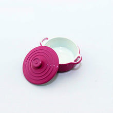 Load image into Gallery viewer, Doll House Mini Accessories Kitchen Cooking Utensils Mini Candy Color Soup Pot