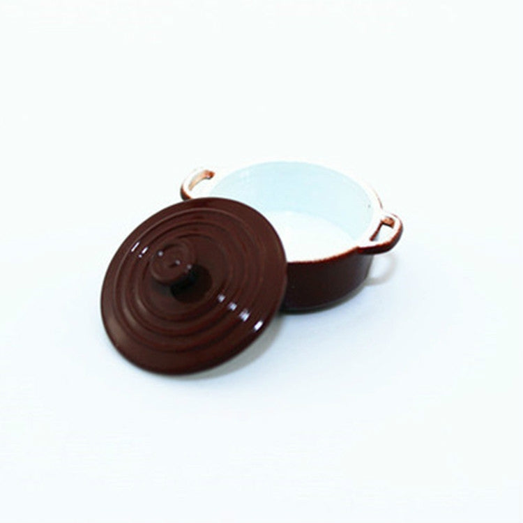 Doll House Mini Accessories Kitchen Cooking Utensils Mini Candy Color Soup Pot