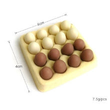 Load image into Gallery viewer, Dollhouse Mini Egg Box with 16 Eggs Model Toy