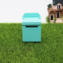 Load image into Gallery viewer, 2 PCS 1:12 Doll House Accessories Mini Wooden Mailbox
