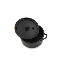 Load image into Gallery viewer, Doll House Miniature Kitchen Cooking Tools Alloy Copper Pot with Lid