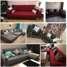 Load image into Gallery viewer, Sofa All-inclusive Universal Set Sofa Full Cover Add One Piece of  Pillow Case, Single Seater(90-140cm), Two Seater(145-185cm), Three Seater(190-230cm), Four Seater(235-300cm)