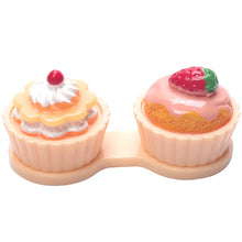 Load image into Gallery viewer, Cartoon Cute Cream Cake Glasses Double Box Contact Lenses Couple Box