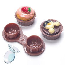 Load image into Gallery viewer, Cartoon Cute Cream Cake Glasses Double Box Contact Lenses Couple Box